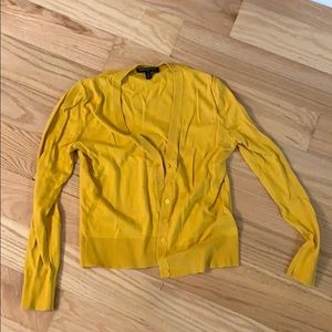 Mustard Banana Republic Cardigan